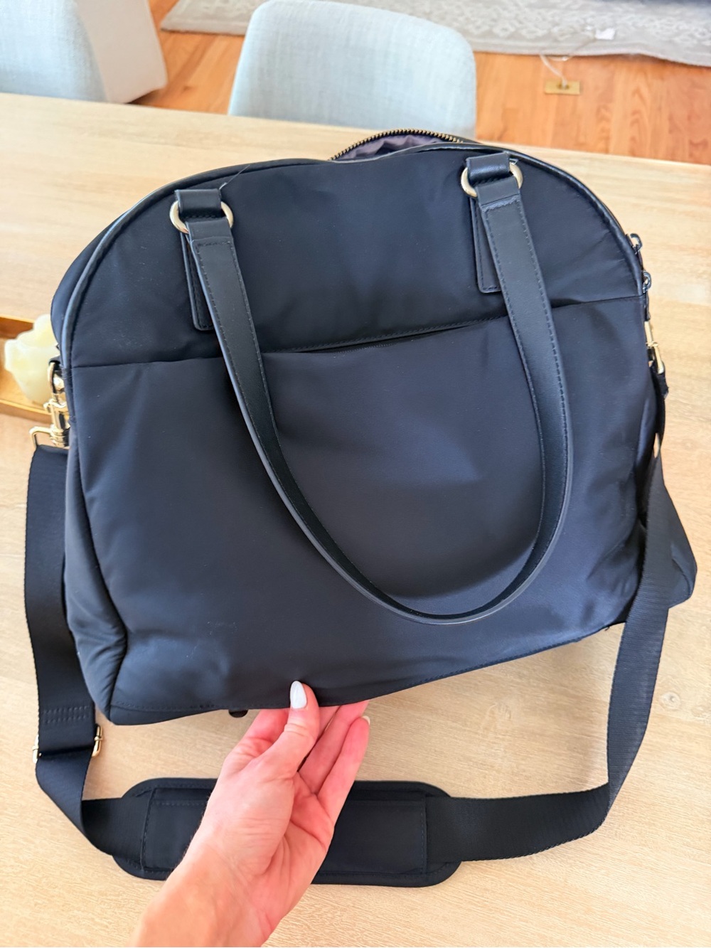 Lo & Sons Black Travel Bag